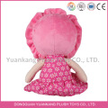 YK ICTI usine poupée en peluche mignonne coloré peluche poupée jouets avec logo de broderie